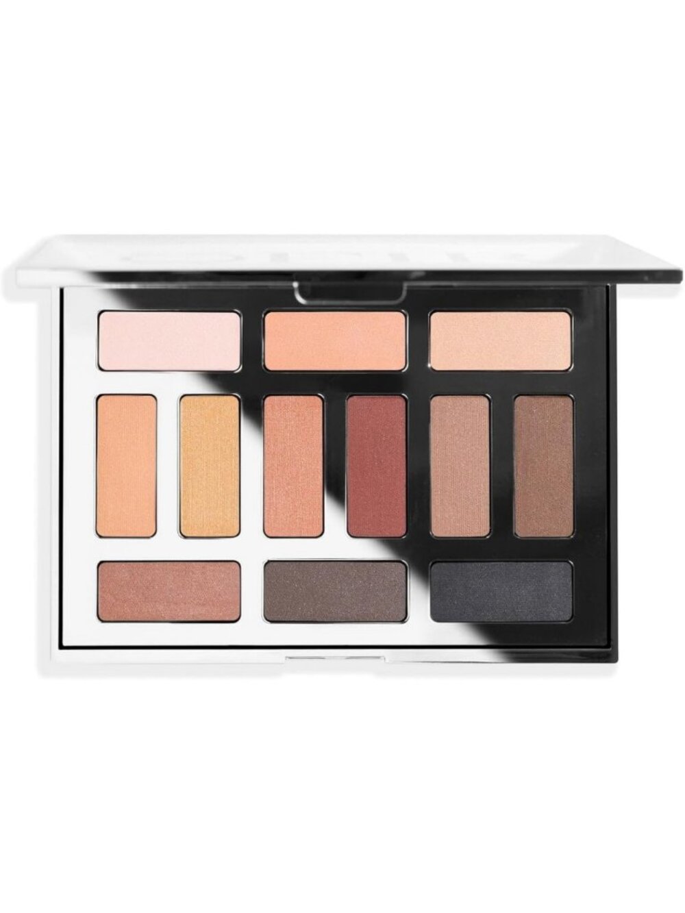 12 Shade Matte Eyeshadow Palette - Buildable Pigment, Talc-Free, Lightweight